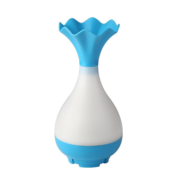 Thin Shaped USB Air Humidifier with Essential Oil Aroma Diffuser and LED Light