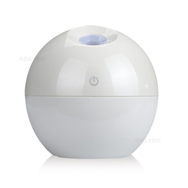 Wide Shaped USB Aroma Essential Oil Diffuser Ultrasonic Mist Humidifier Air Purifier 7 Color LED Lights